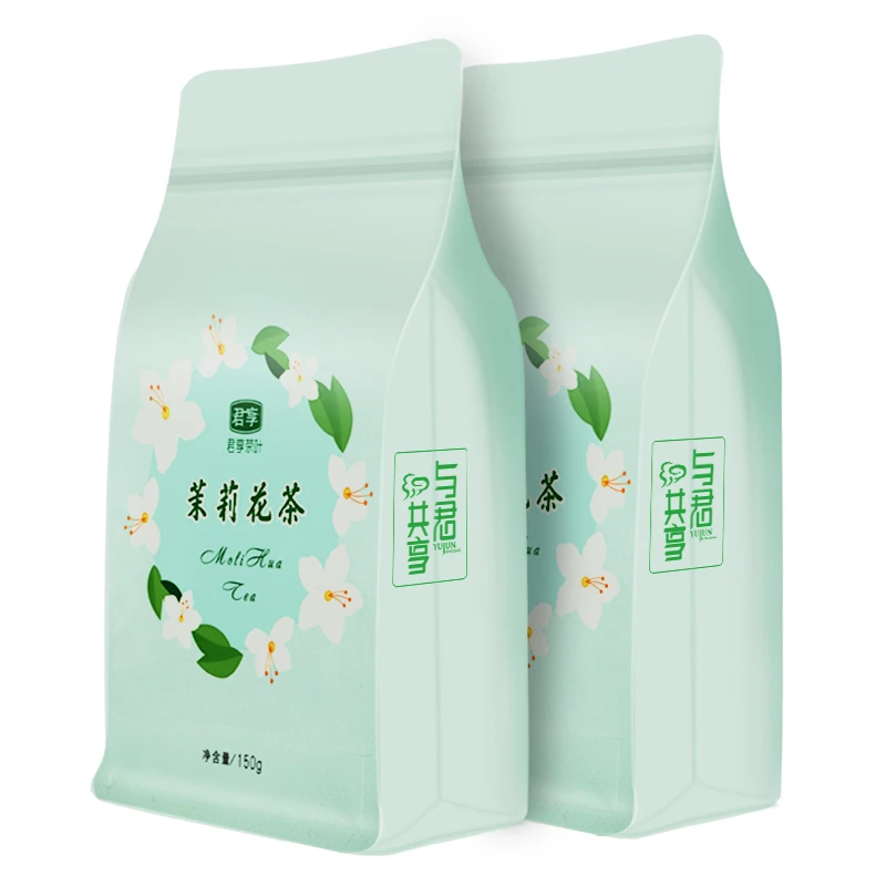 买1送1共300g 茉莉花茶 浓香型花茶散装绿茶袋装茶叶2025新茶