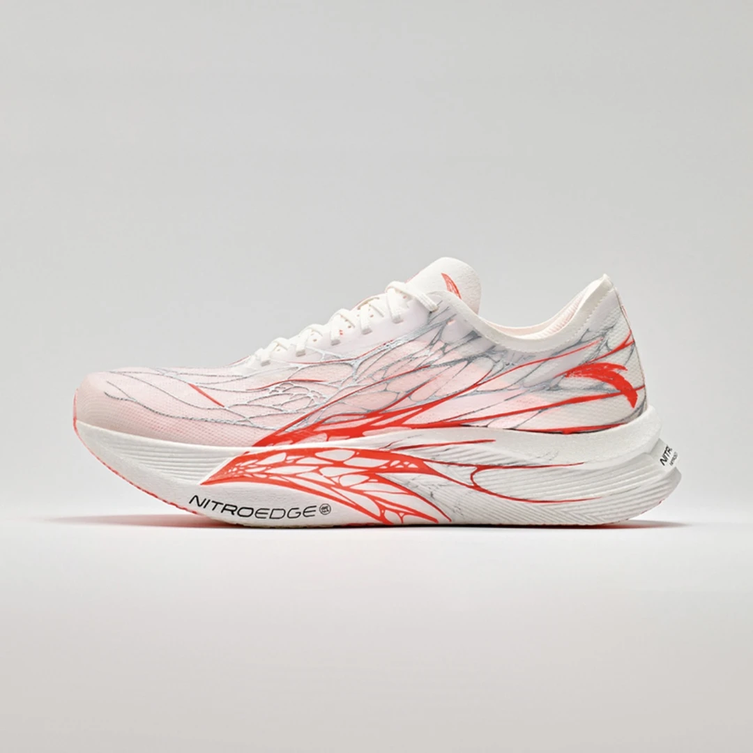 安踏C202 5代 GT心跳配色跑鞋丨全掌碳板马拉松跑步鞋112455560