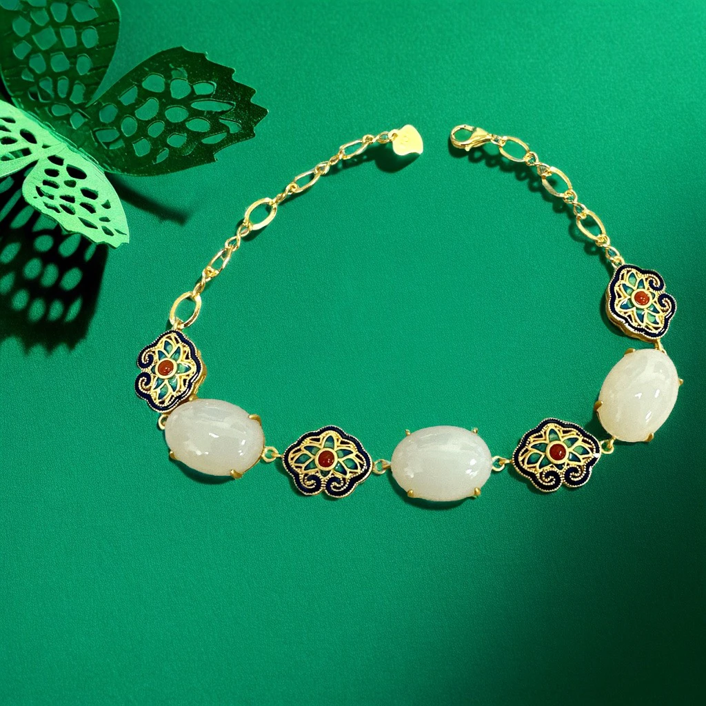 00258和田玉手链孤品