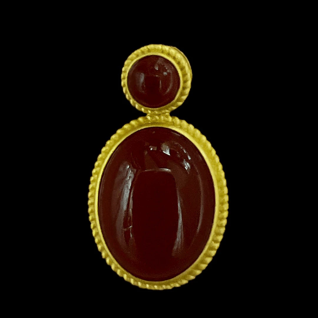 F2421玛瑙吊坠孤品