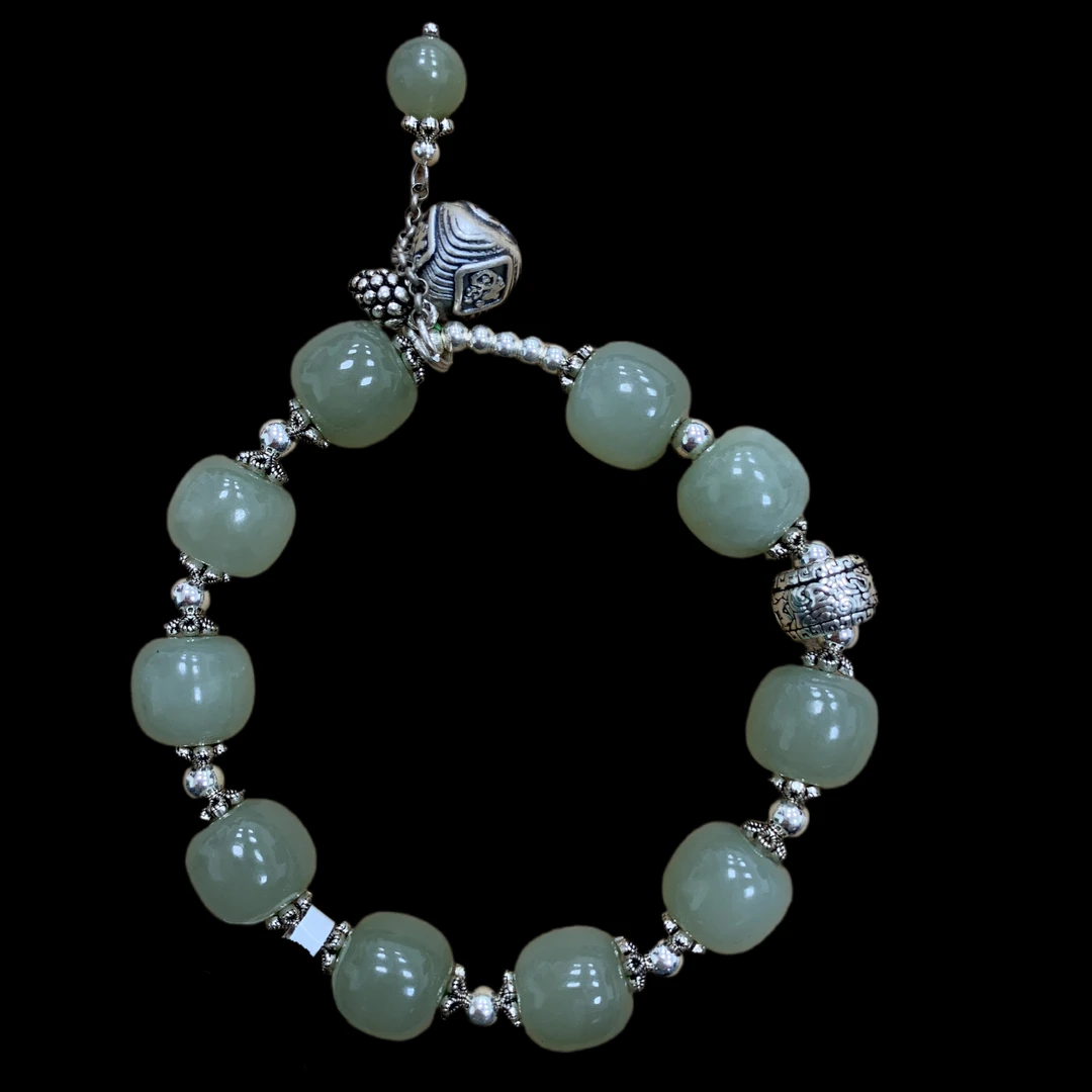 V3668和田玉手串（孤品）