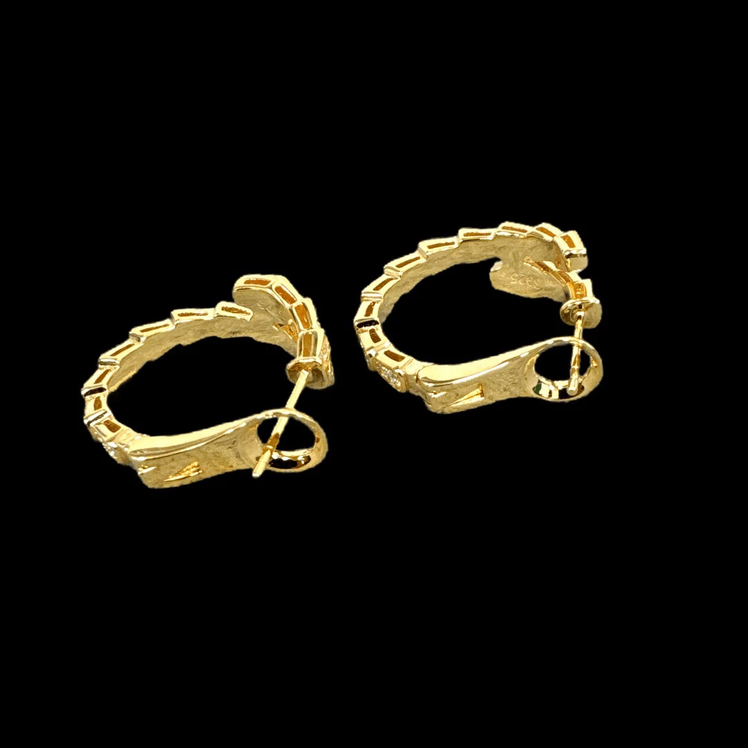 925银耳饰 F2548简约百搭耳环孤品！