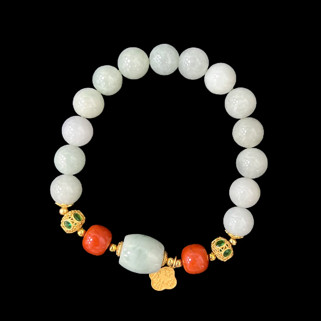 V3794翡翠手串孤品