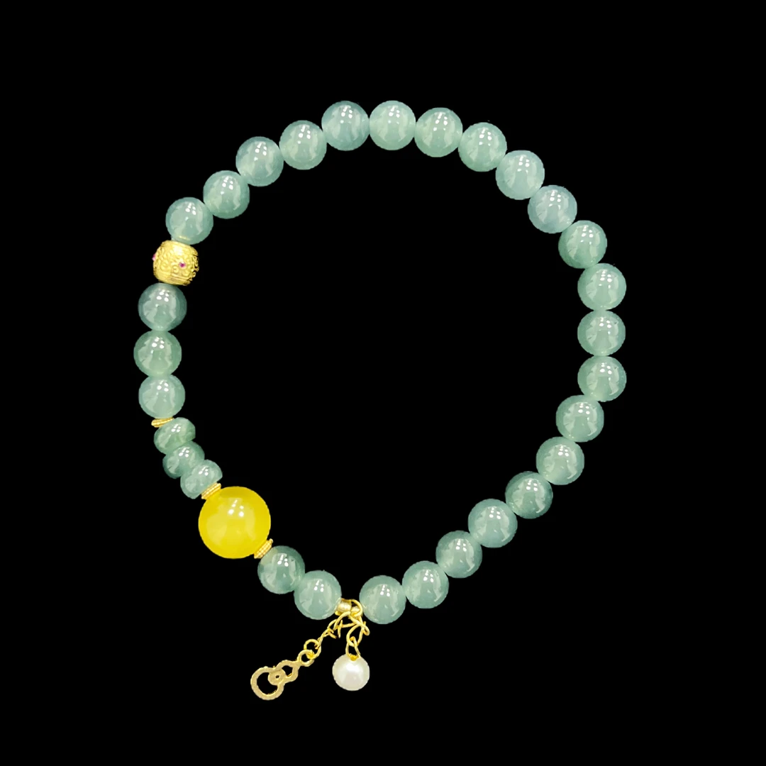 V63翡翠手串孤品