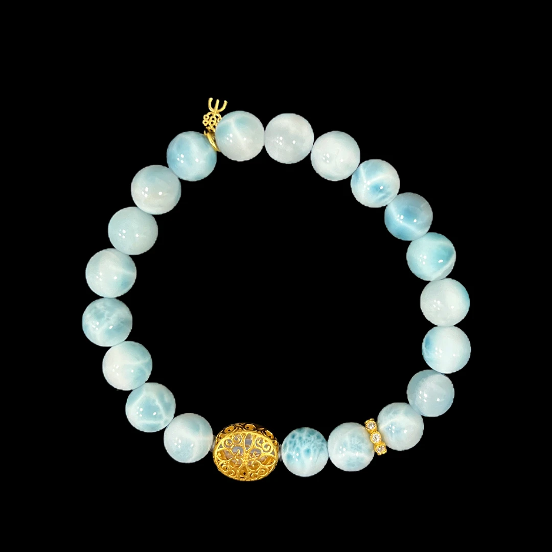 V4408海纹石手串孤品