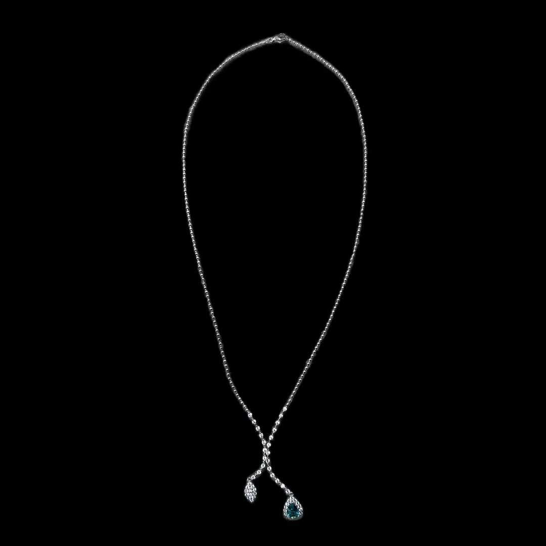 坠链均925银 V1084简约时尚项链孤品