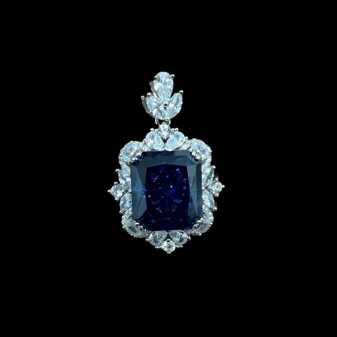 吊坠925银 F1545气质轻奢吊坠、孤品