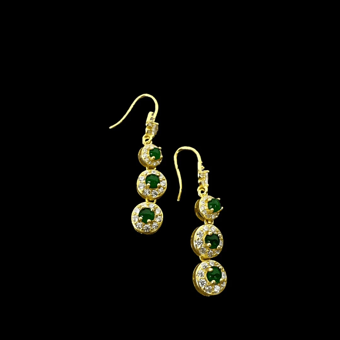 F2550翡翠耳坠孤品