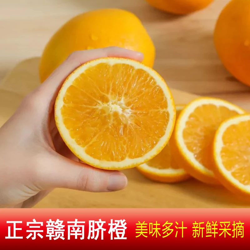 【鲜果直发】正宗赣南脐橙供应链江西赣州新鲜现摘橙子果园直发优选
