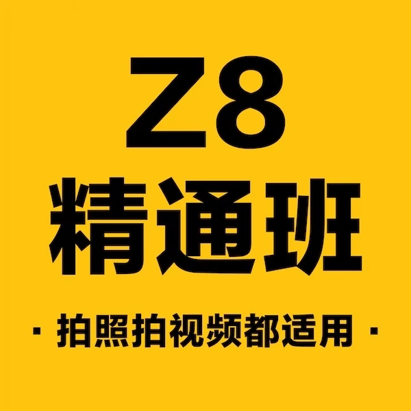 尼康Z8 入门到精通班