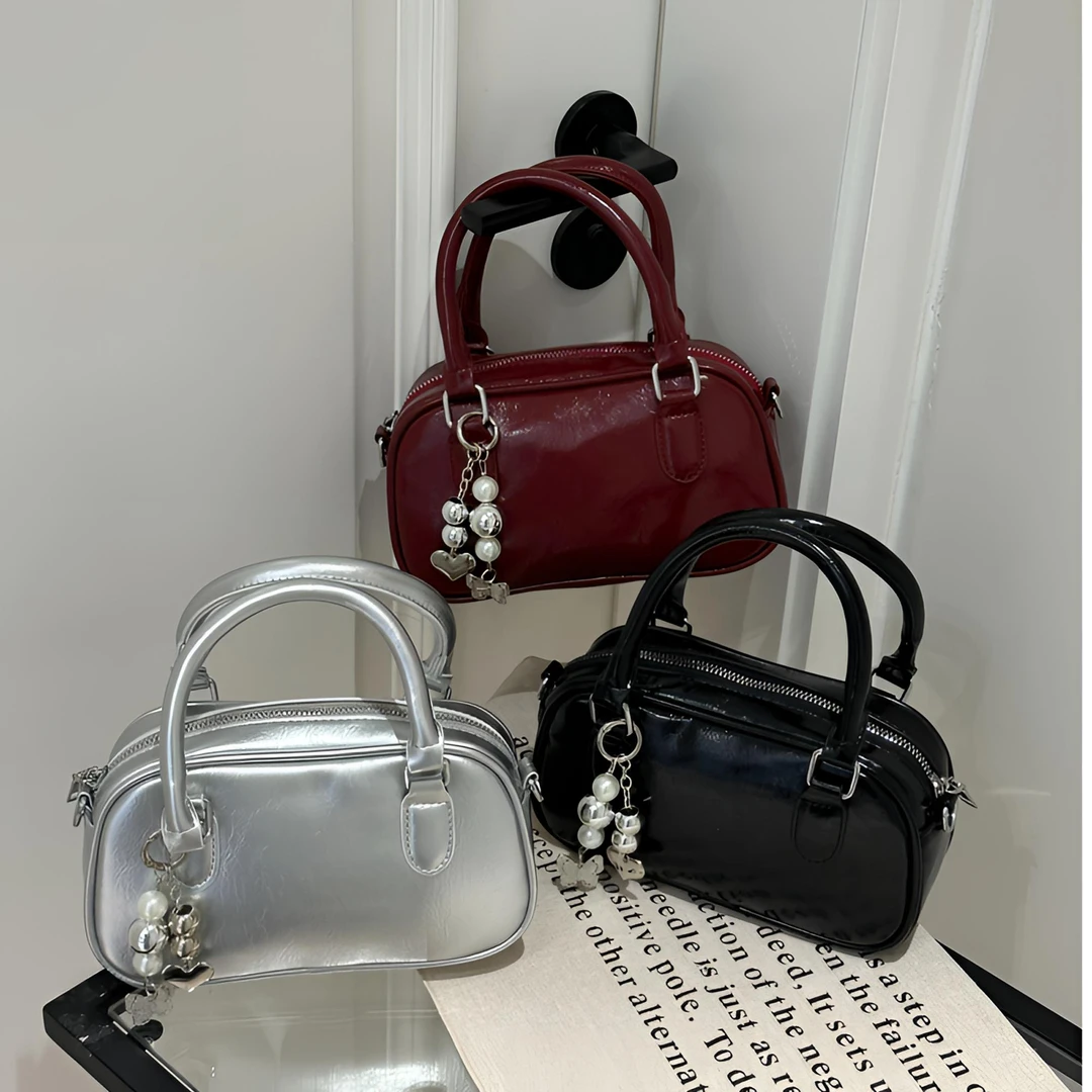 蜜琪儿【艾橙定制】百搭小众洋气枕头包~时尚潮流单肩手提斜挎包