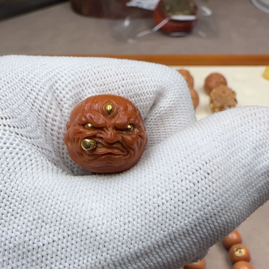 【闪购商品】猴头核桃吊坠佛*