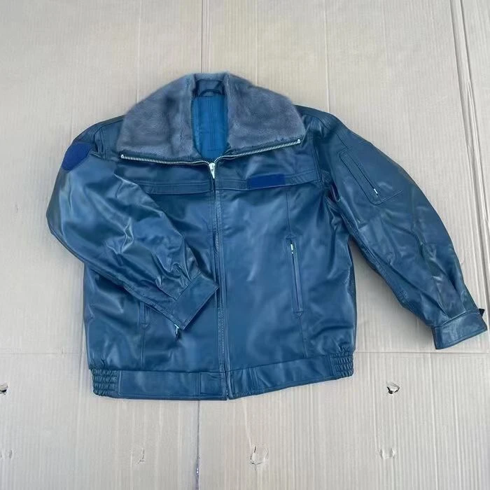 冬飞行皮服单上衣全新正品冬季飞行皮衣皮服皮夹克山羊皮服