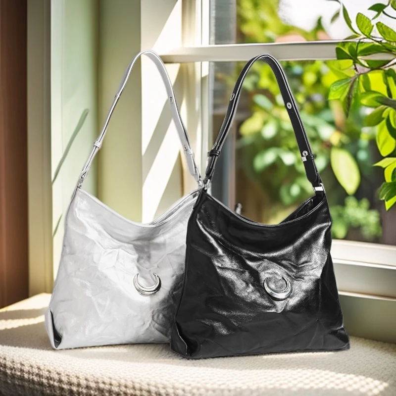 2024新款女包百搭单肩斜挎包时尚爆款大容量包包手提托特包潮流