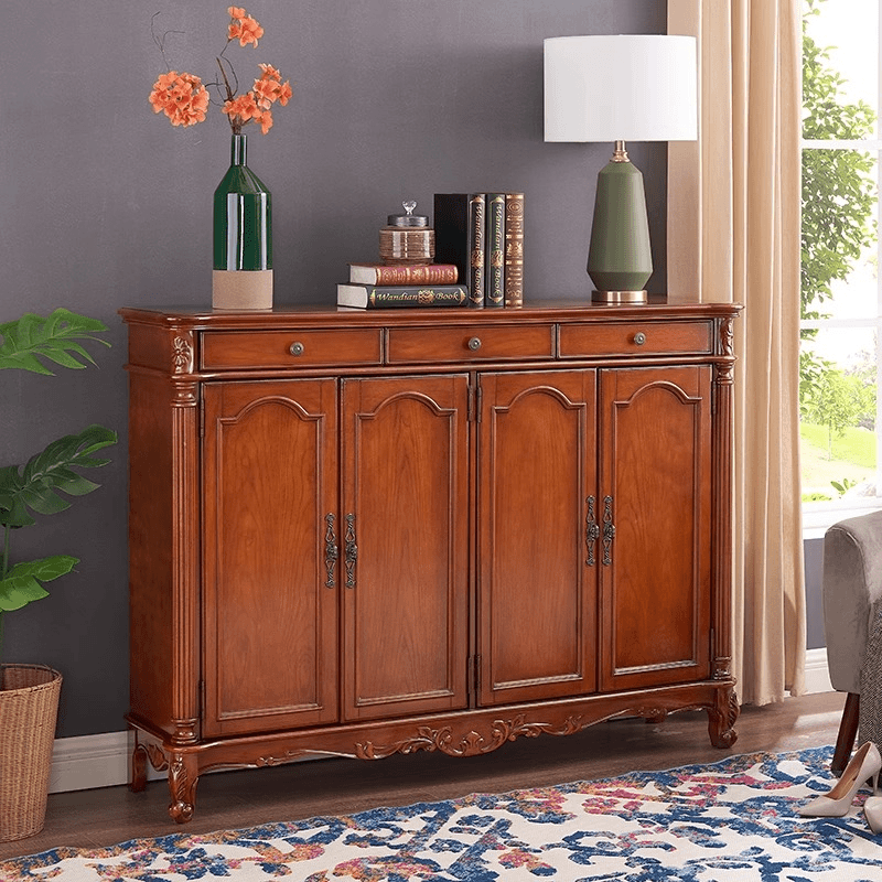 YL-16美式 二门鞋柜 三门鞋柜 四门鞋柜  门厅欧式玄关隔断