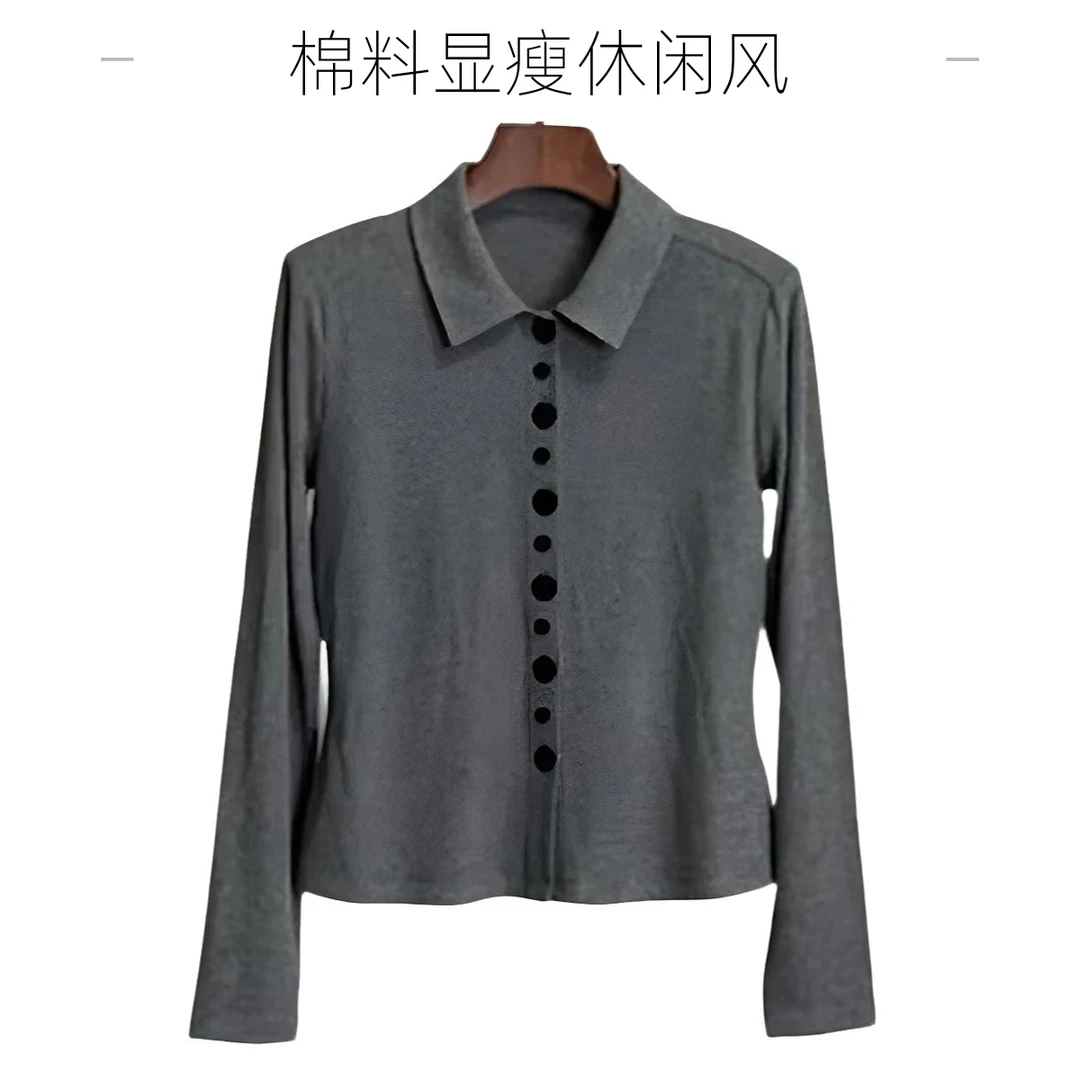 2024大码女装新款衬衫棉TA026款经典百搭显瘦