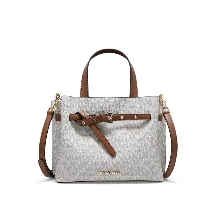 MICHAEL KORS 白老花Emilia斜挎手提包【清仓】64898 (27×20×12cm)