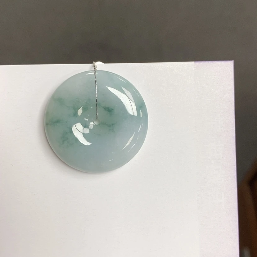 【闪购商品】翡翠颈饰未镶嵌平安扣