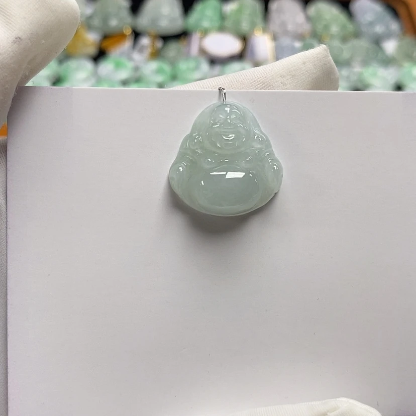 【闪购商品】翡翠颈饰未镶嵌佛公