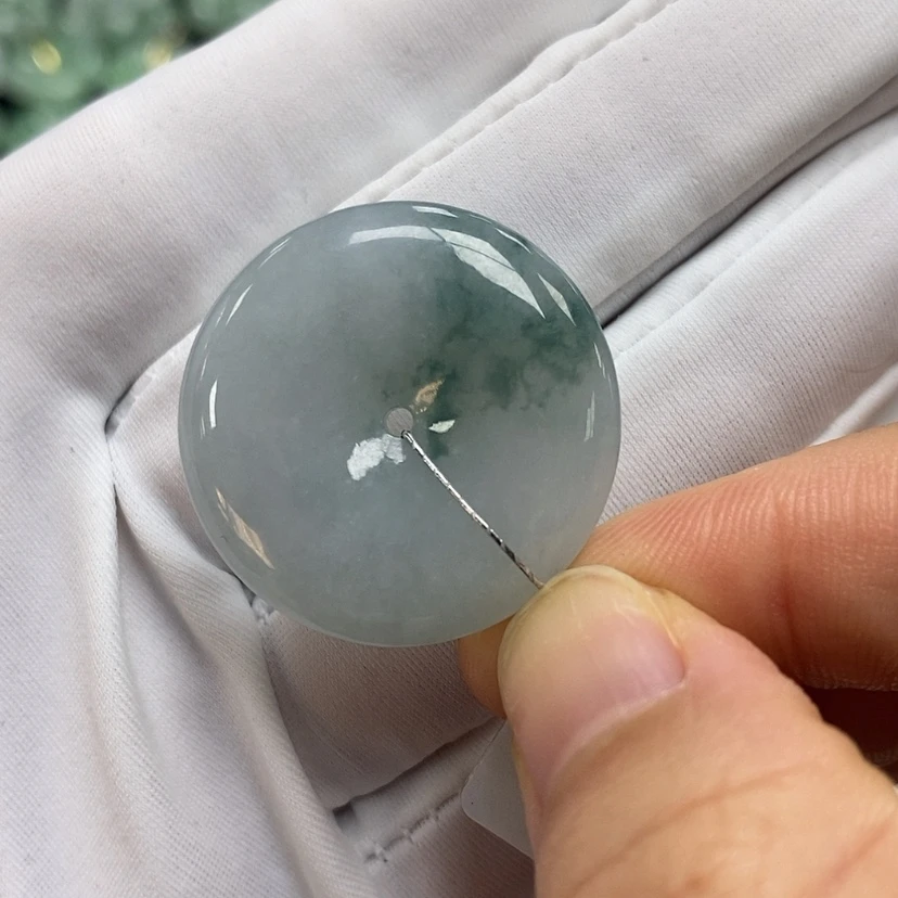 【闪购商品】翡翠颈饰未镶嵌平安扣