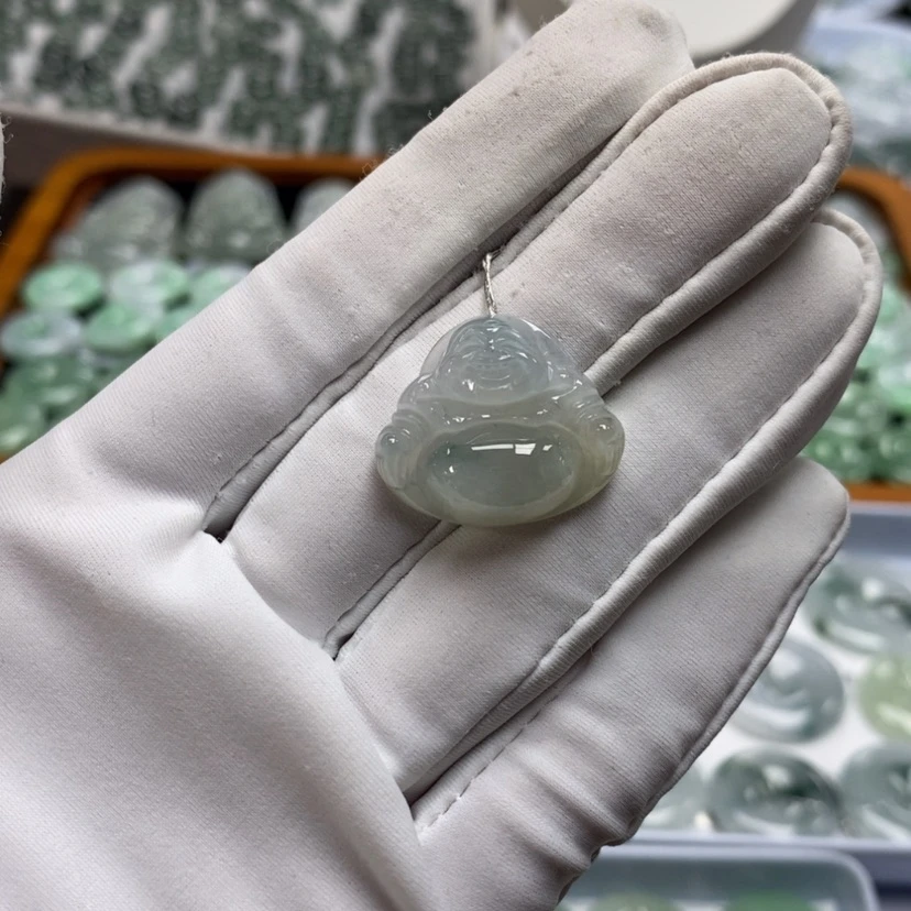 【闪购商品】翡翠颈饰未镶嵌佛公