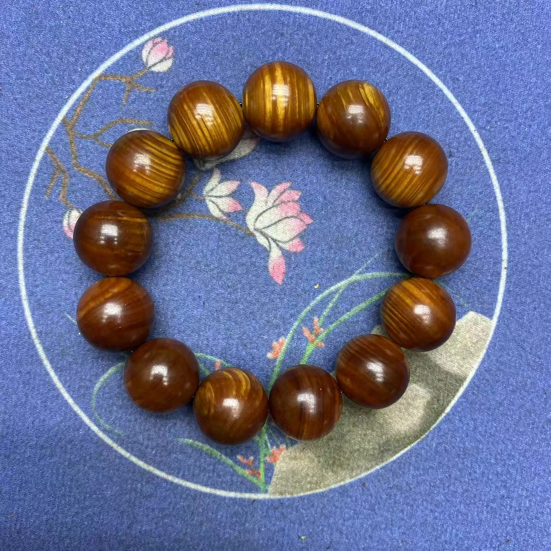 152号崖柏圆珠单圈手链