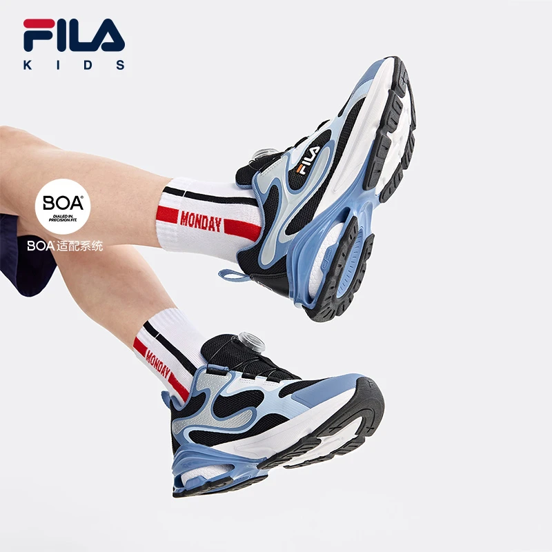 【斐乐儿童】新款太空舱2024秋季中大童舒适缓震儿童跑鞋K55B431103