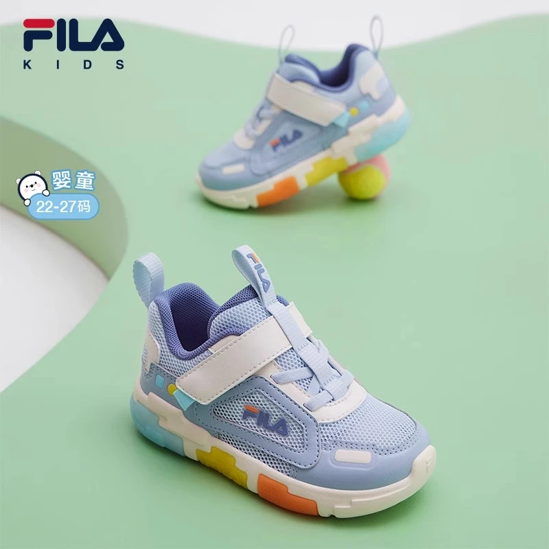 【斐乐儿童】2024年春夏季婴幼童时尚运动舒适儿童闪灯鞋K13B421601