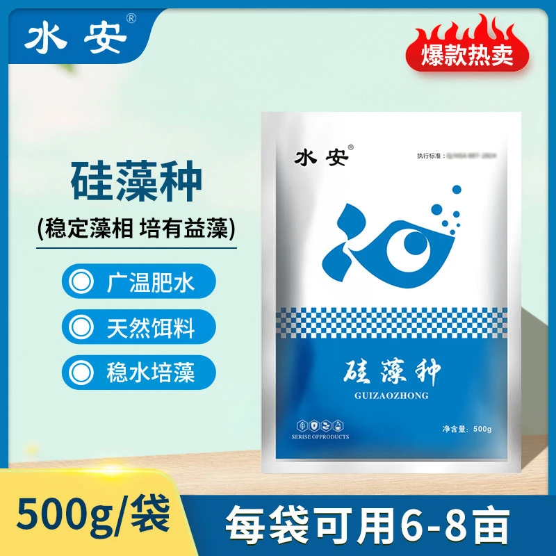 水安硅藻种定向肥水调水培藻有益藻小球藻不伤鱼虾蟹水产养殖产品