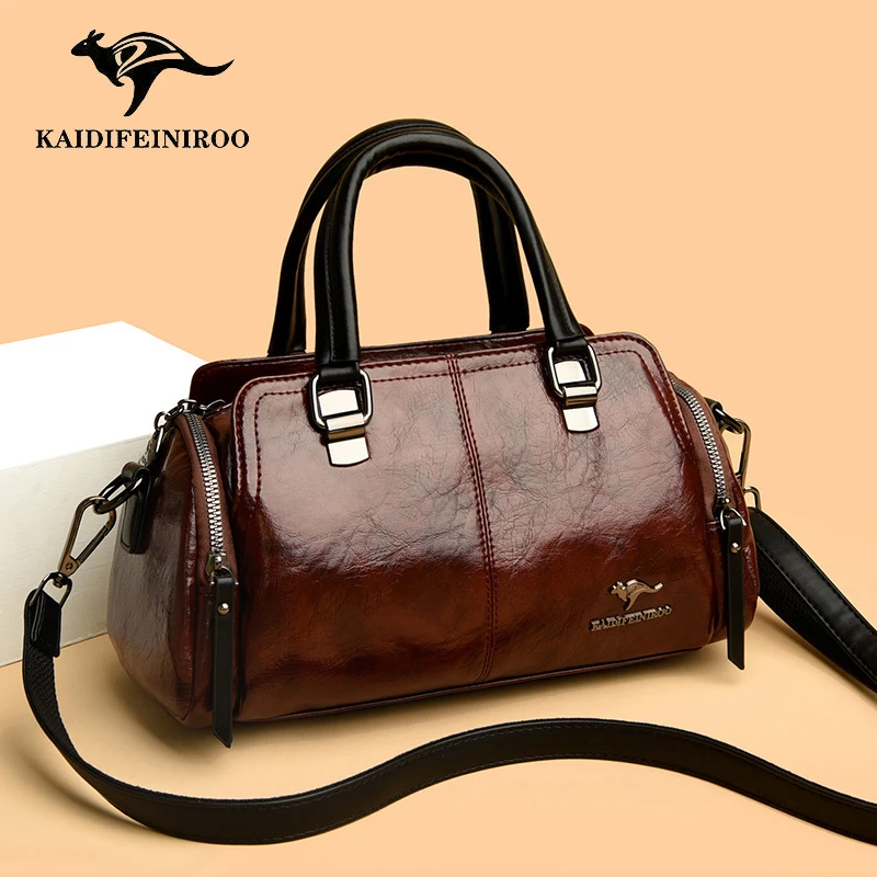 凯迪菲尼袋鼠正品女士小号手提包新款时尚单肩包韩版百搭斜挎包包