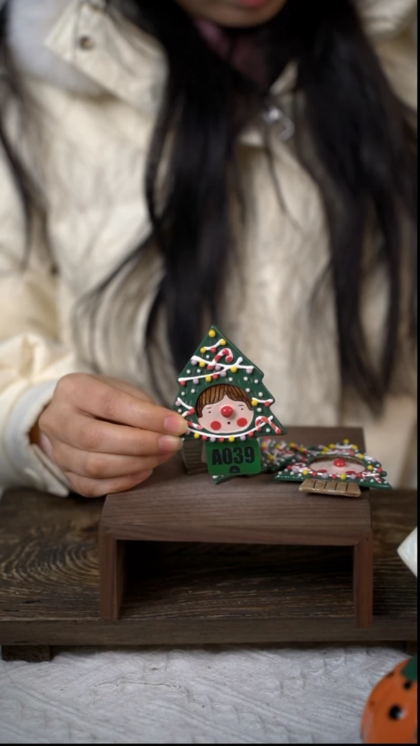 【闪购商品】密胺圣诞树冰箱贴圣诞树冰箱贴039