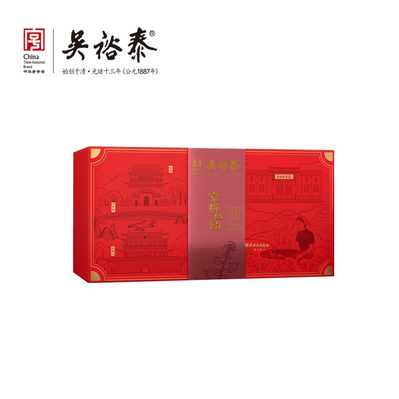 【吴裕泰红茶】160g京粹红韵花果香红茶（坦洋工夫）礼盒