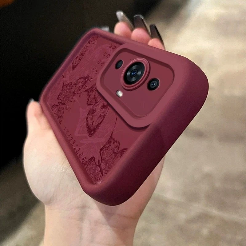 水墨蝴蝶华为nova11手机壳女新款高级感nova10保护套镜头防摔耐脏