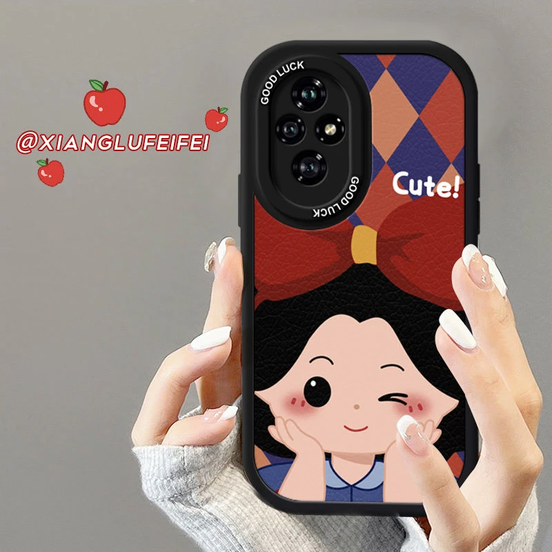 眨眼公主荣耀200pro手机壳全包防摔honor200保护套卡通高颜值女款