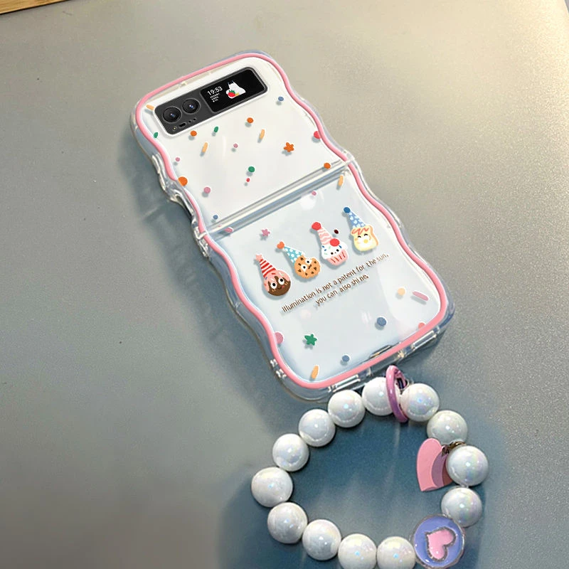 糖果冰淇淋motorazr40手机壳新款硅胶全包防摔motorazr女款高颜值