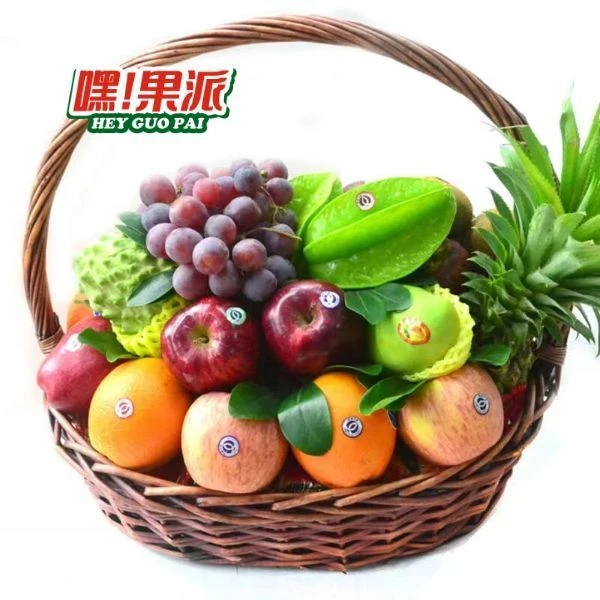 【专业果篮】白银水果果篮 约10斤