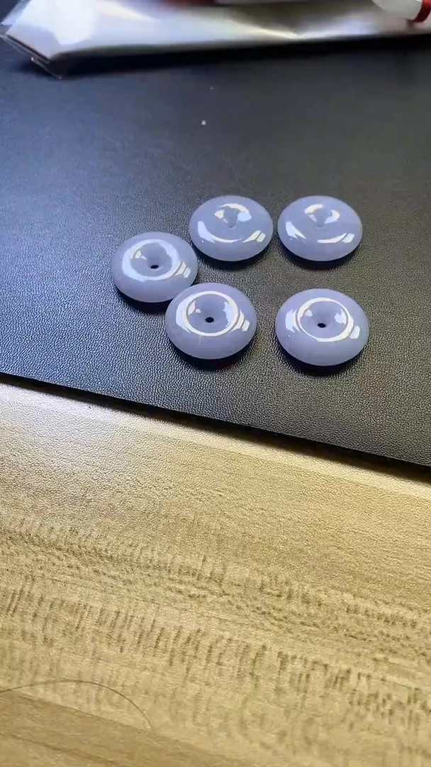 【闪购商品】翡翠紫平安扣未镶嵌多样性发一件