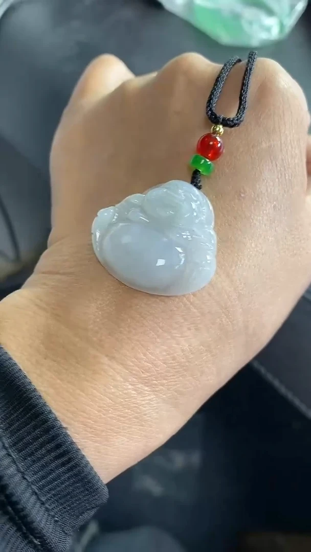 【闪购商品】翡翠佛公未镶嵌发一件