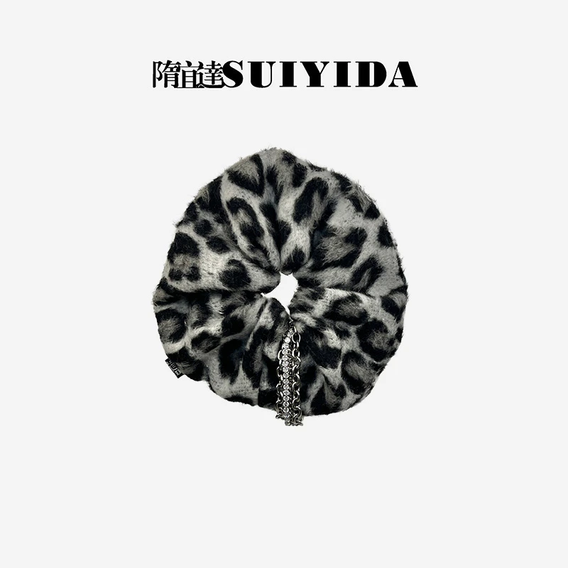 SUIYIDA/隋宜达毛绒发圈 百搭时尚设计师款