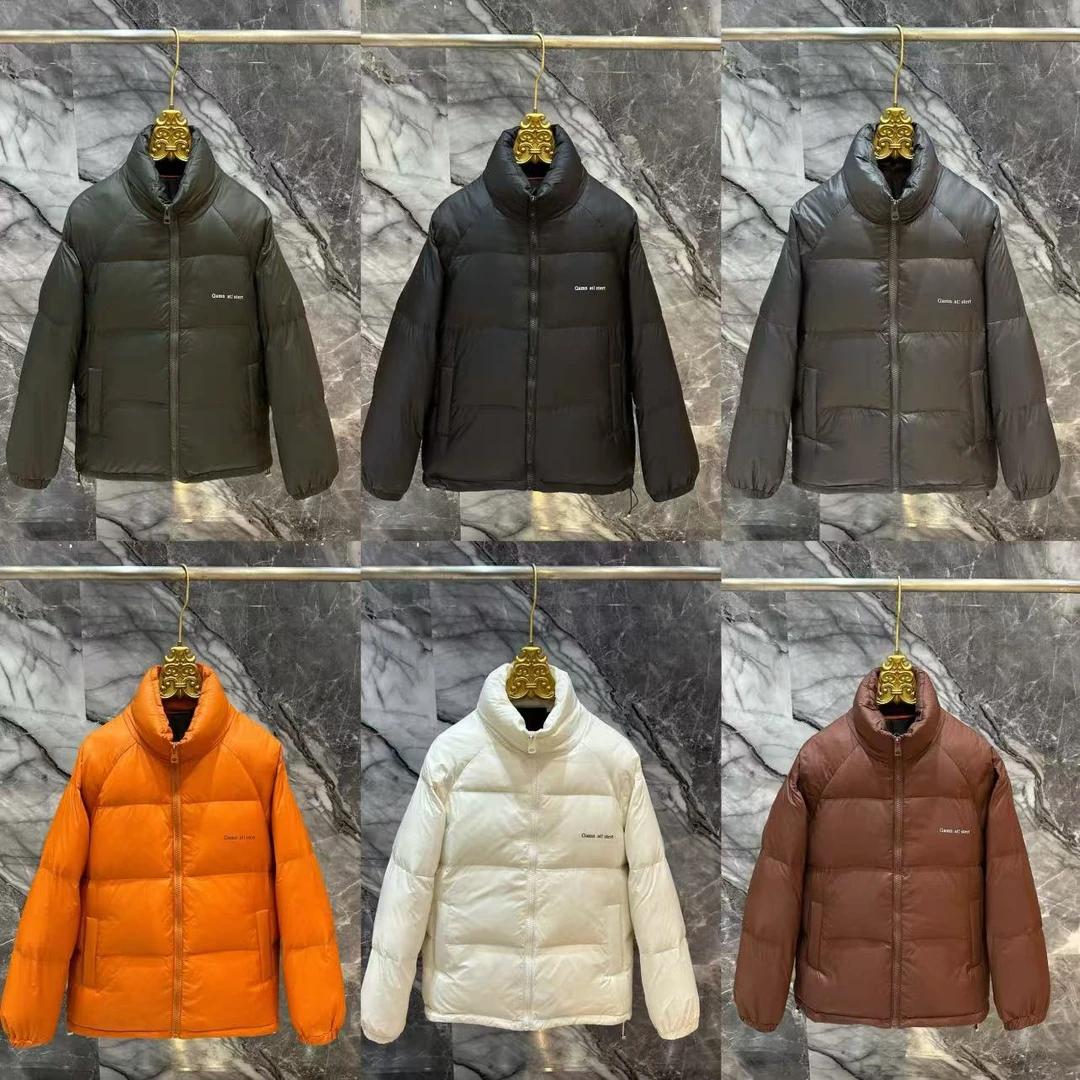 2【GY】秋冬男女同款时尚百搭立领纯色夹克外套66666