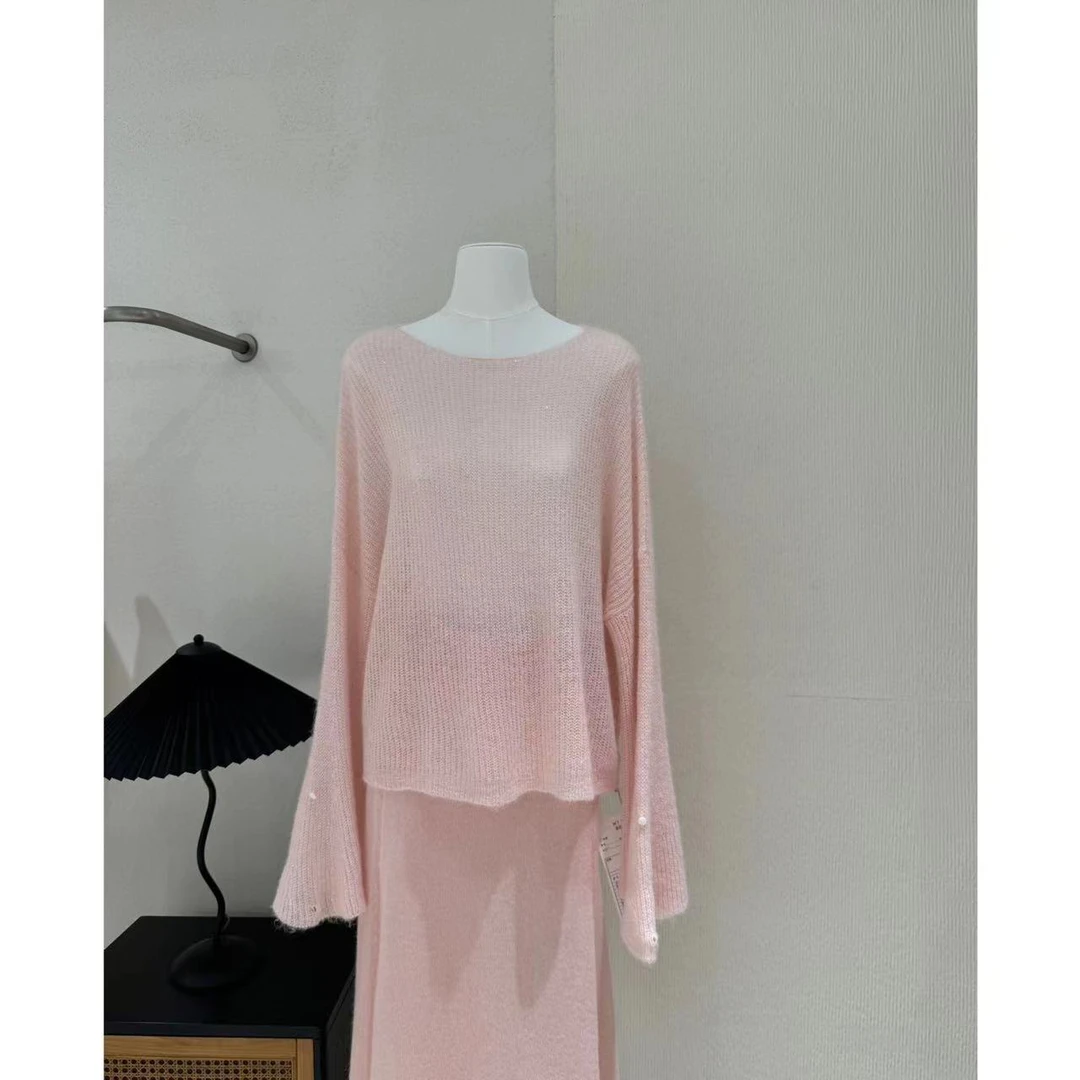 ELEVEN《微醺浪漫》秋冬新款宽松百搭舒服慵懒针织毛衣
