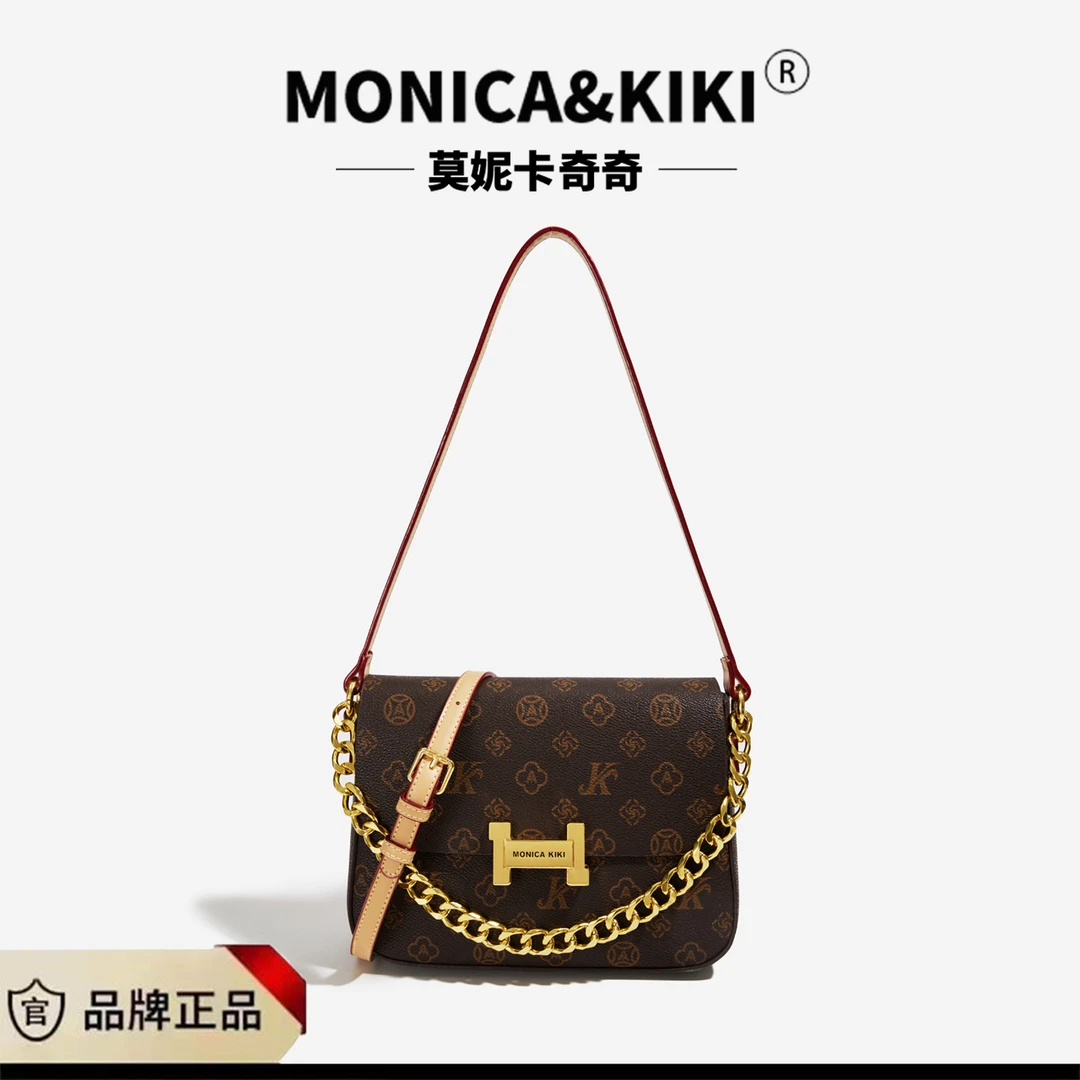 2024夏季新款经典复古小方包时尚百搭链条包高级质感单肩斜挎包