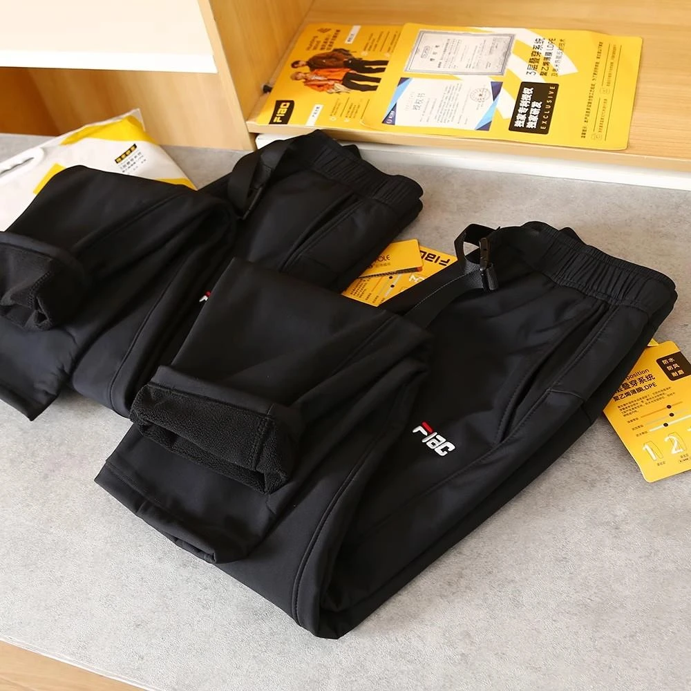 黑科技石墨烯聚热面料 加绒加厚不臃肿 秋冬运动休闲卫裤-005/006