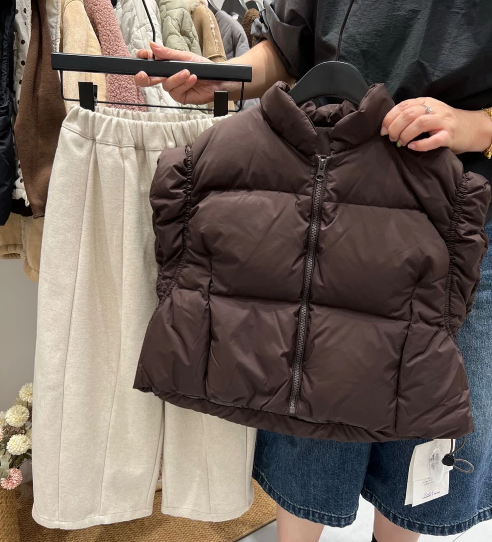 冬季必备保暖的羽绒马甲