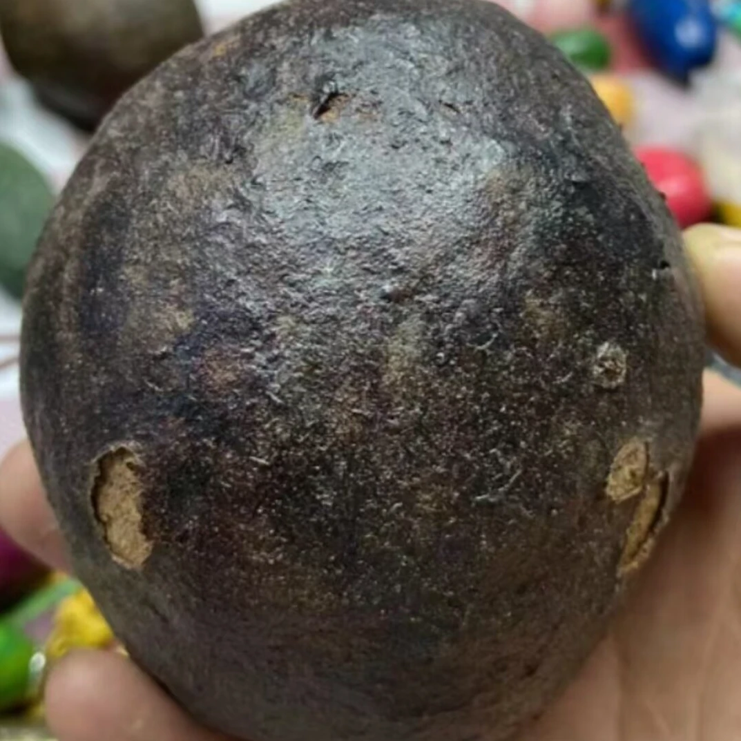 2号大果狠货风化菩提佛心果老果手把件车挂