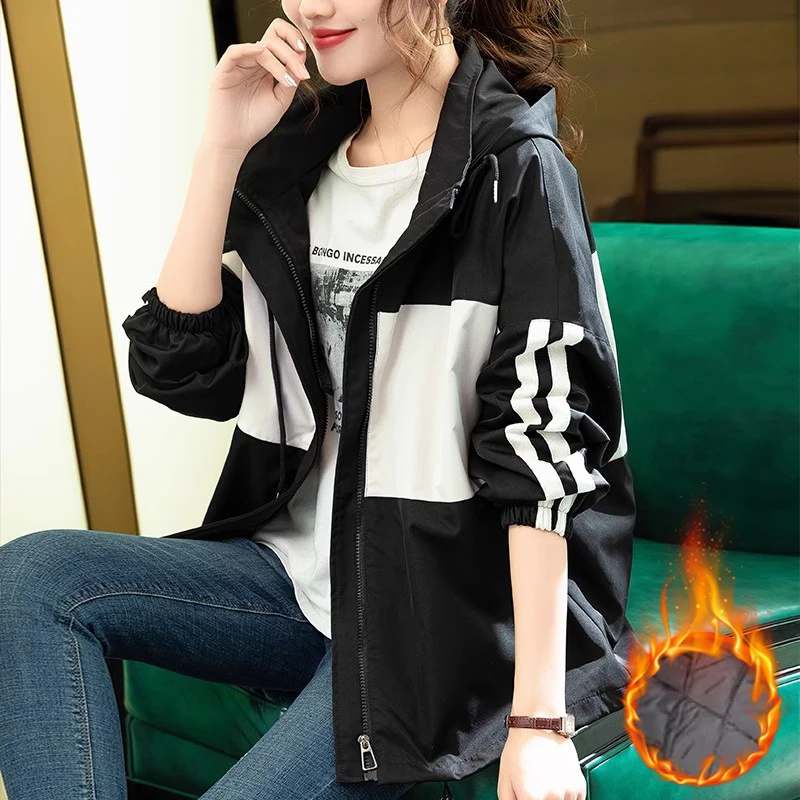 夹棉加厚短外套女款爆款2025秋冬季新款冲锋衣小个子洋气女装上衣