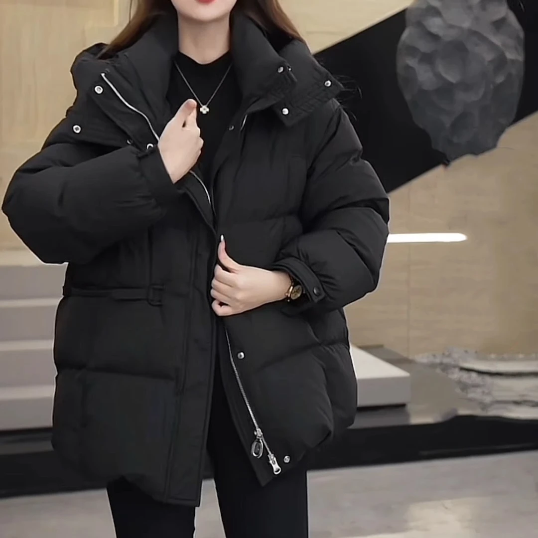 大码棉服女爆款2026新款网红洋气外出小棉袄洋气上档次棉衣高级感