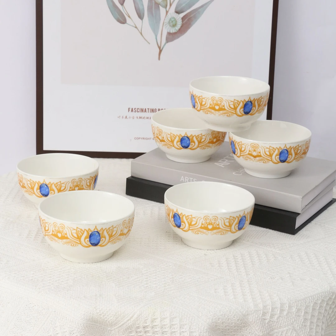 拉长石图案碗 家庭版