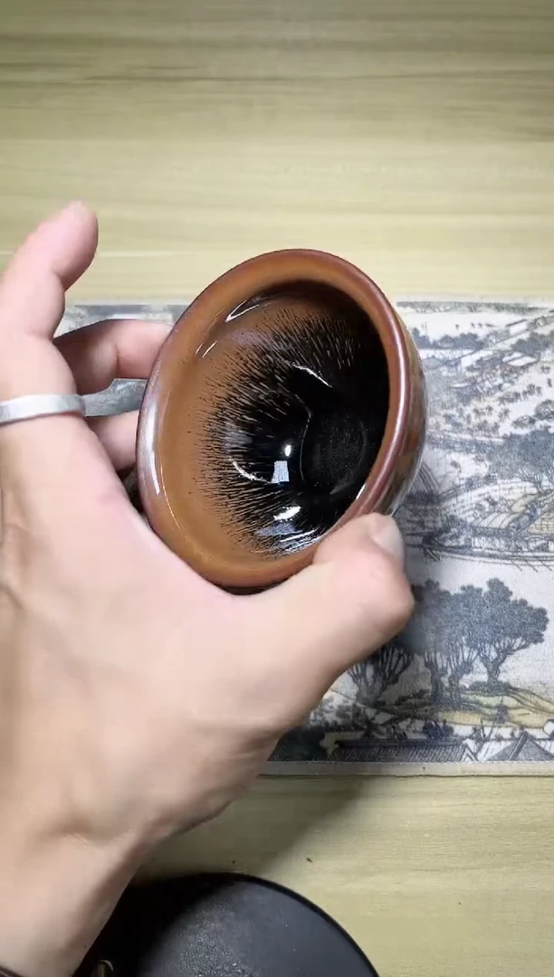 【闪购商品】陶茶盏1 兔毫