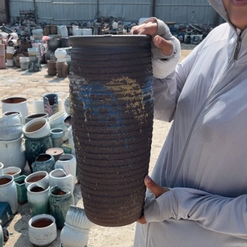 红陶20CM以下口16高40